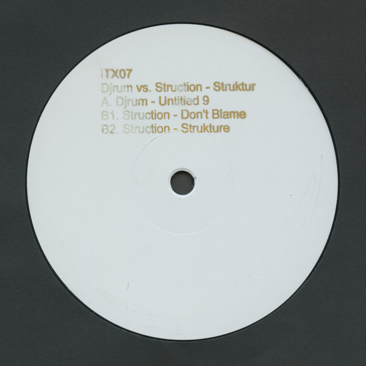 Djrum vs. Struction - Struktur
