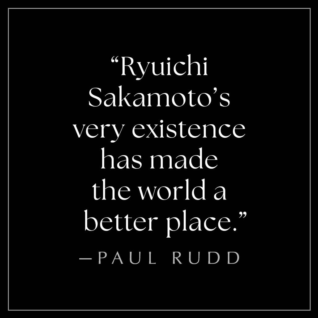 Music Sets You Free: Ryuichi Sakamoto