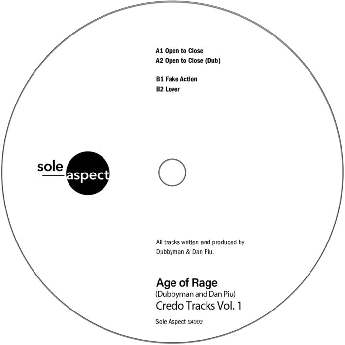 Age of Rage - Sole Aspect