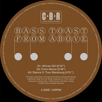 Bass Toast - From Above