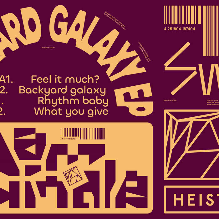 Dam Swindle - Backyard Galaxy EP