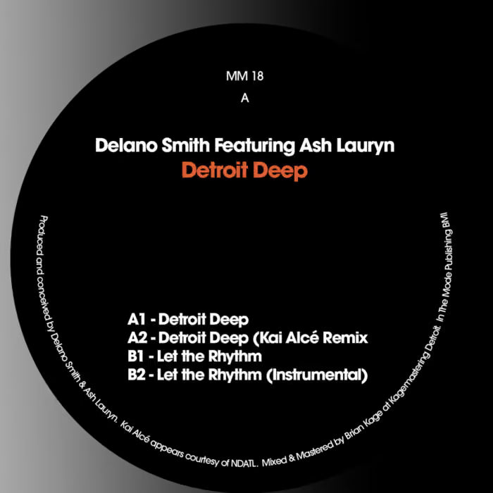 Delano Smith feat. Ash Lauryn - Detroit Deep ( Kai Alce Remix)