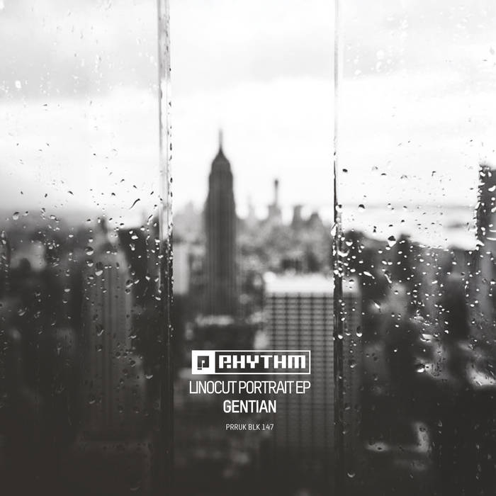 Gentian - Linocut Portrait