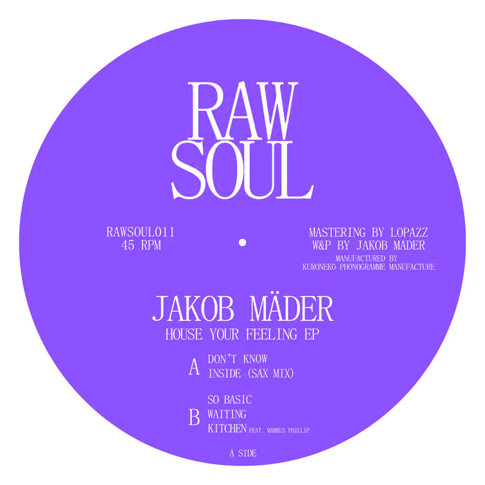 Jakob Mäder - House Your Feeling EP
