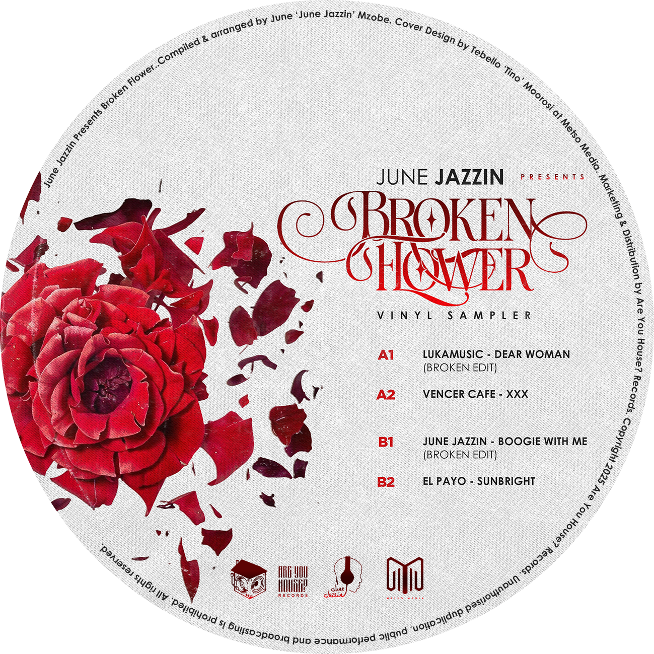June Jazzin - Broken Flower - Vinyl Sampler