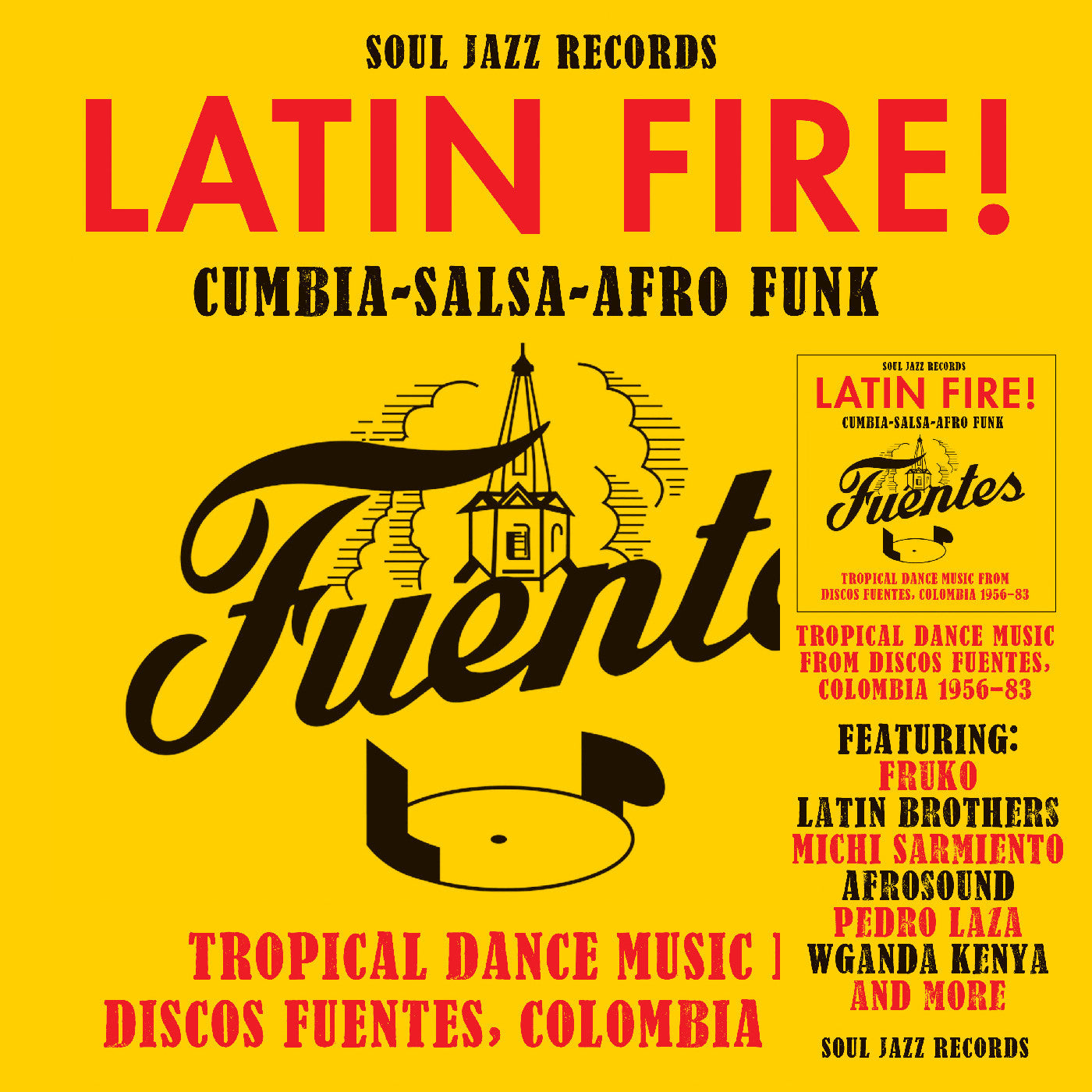 LATIN FIRE! Cumbia–Salsa–Afro-Funk: Tropical Dance Music from Discos Fuentes, Colombia 1956-83