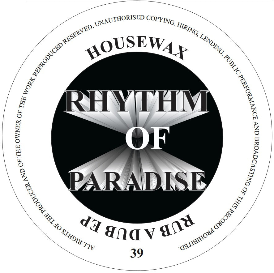 Rhythm Of Paradise - Rub A Dub EP