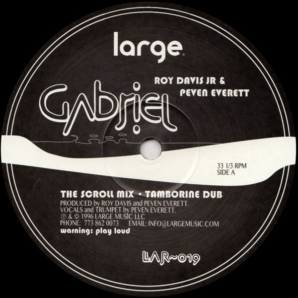 Roy Davis Jr. - Gabriel Featuring Peven Everret